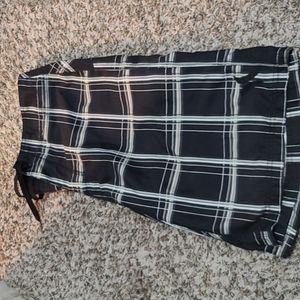 Black/White Board Shorts